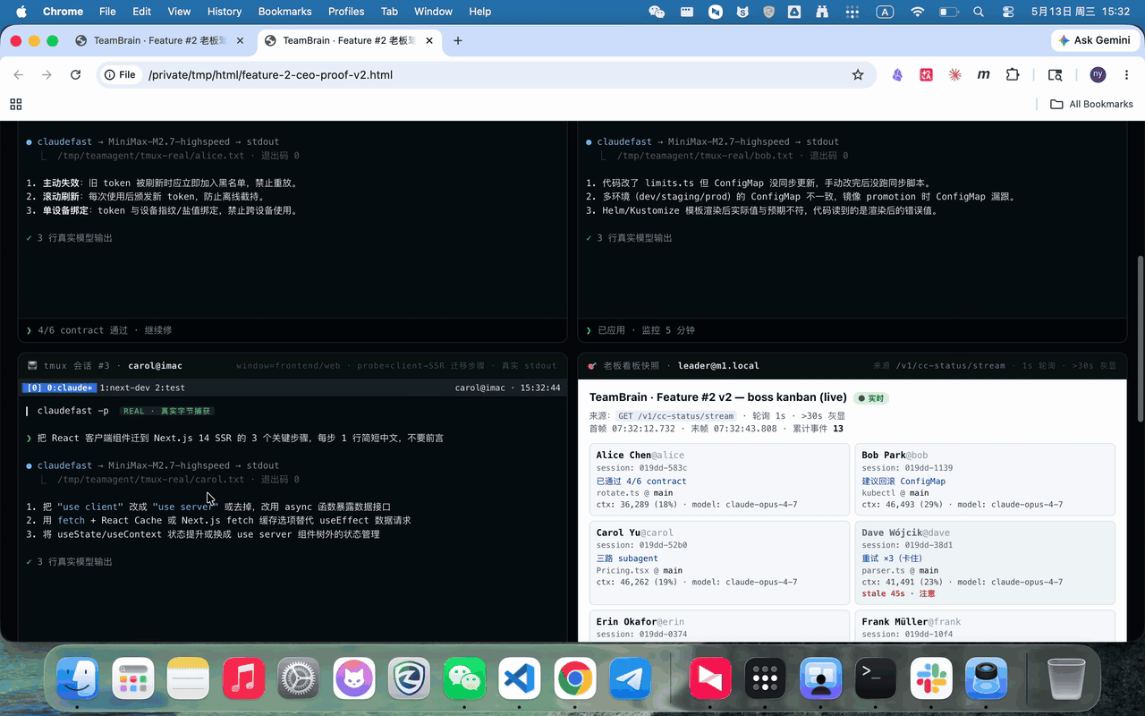 8s GIF of Chrome rendering this dashboard with live animation
